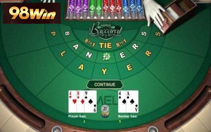 Phương pháp bắt hòa trong Baccarat hiệu quả